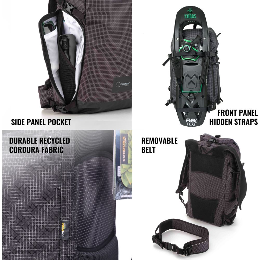 Shimoda Rucksack Sidecountry 28 Starter Kit - schwarz/weiß - 520-351