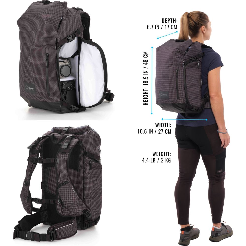 Shimoda Rucksack Sidecountry 28 Women's Starter Kit - schwarz/weiß - 520-353