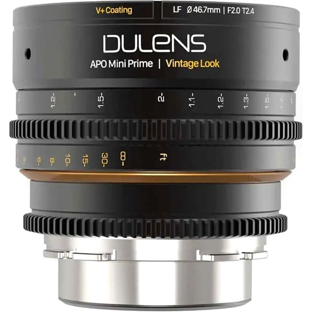 Dulens Mini Prime 58mm T2.4 PL-montura negro