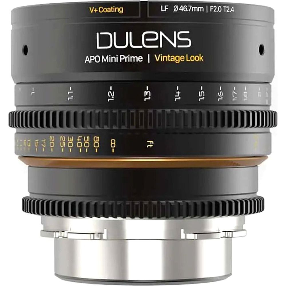 Dulens Mini Prime 85mm T2.4 PL-montura negro