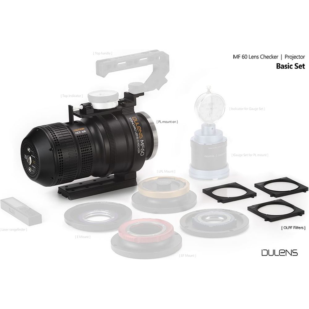 Dulens MF60 Objetivo Checker | Juego Básico para Proyector