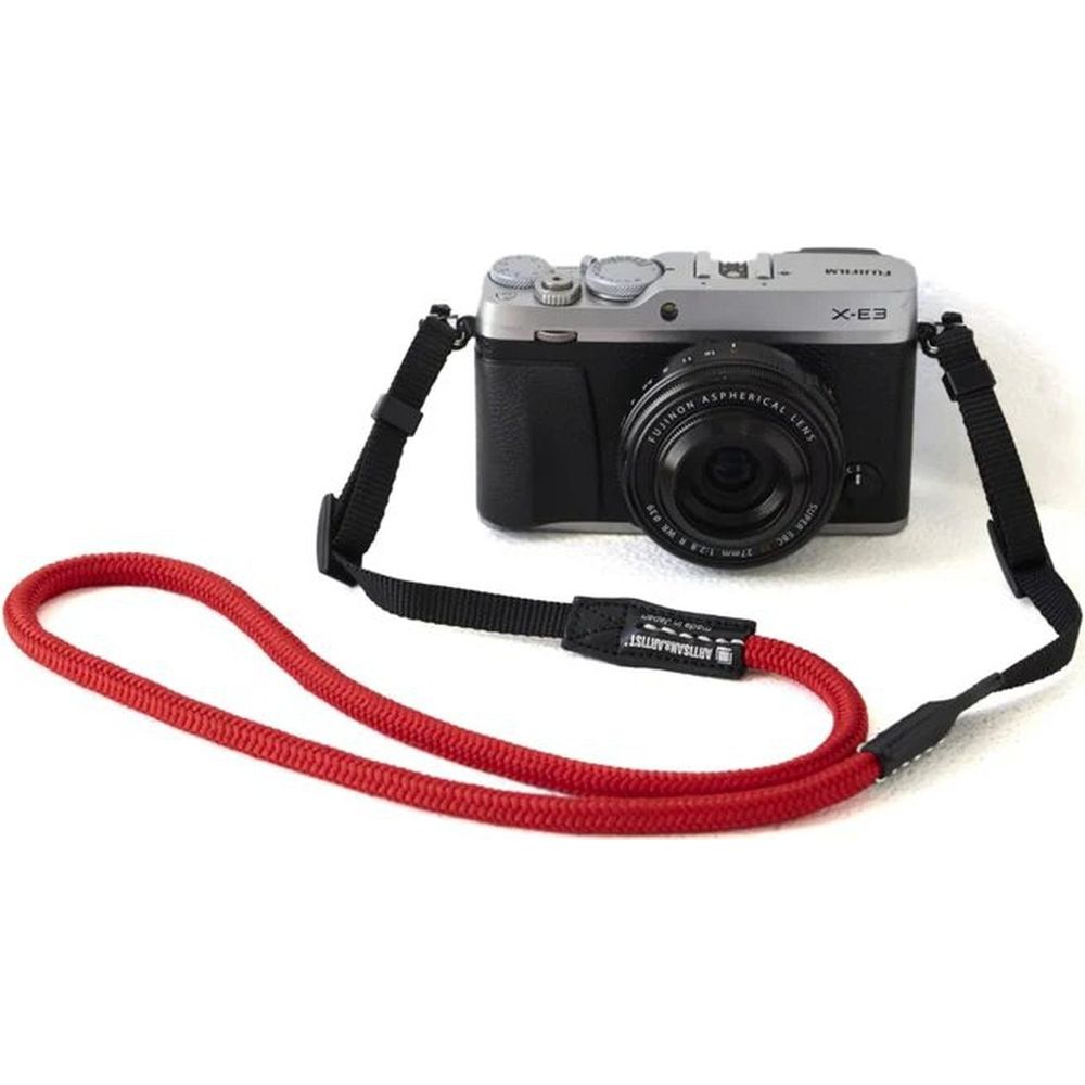 Artisan & Artist ACAM 307A Courroie pour appareil photo, rouge
