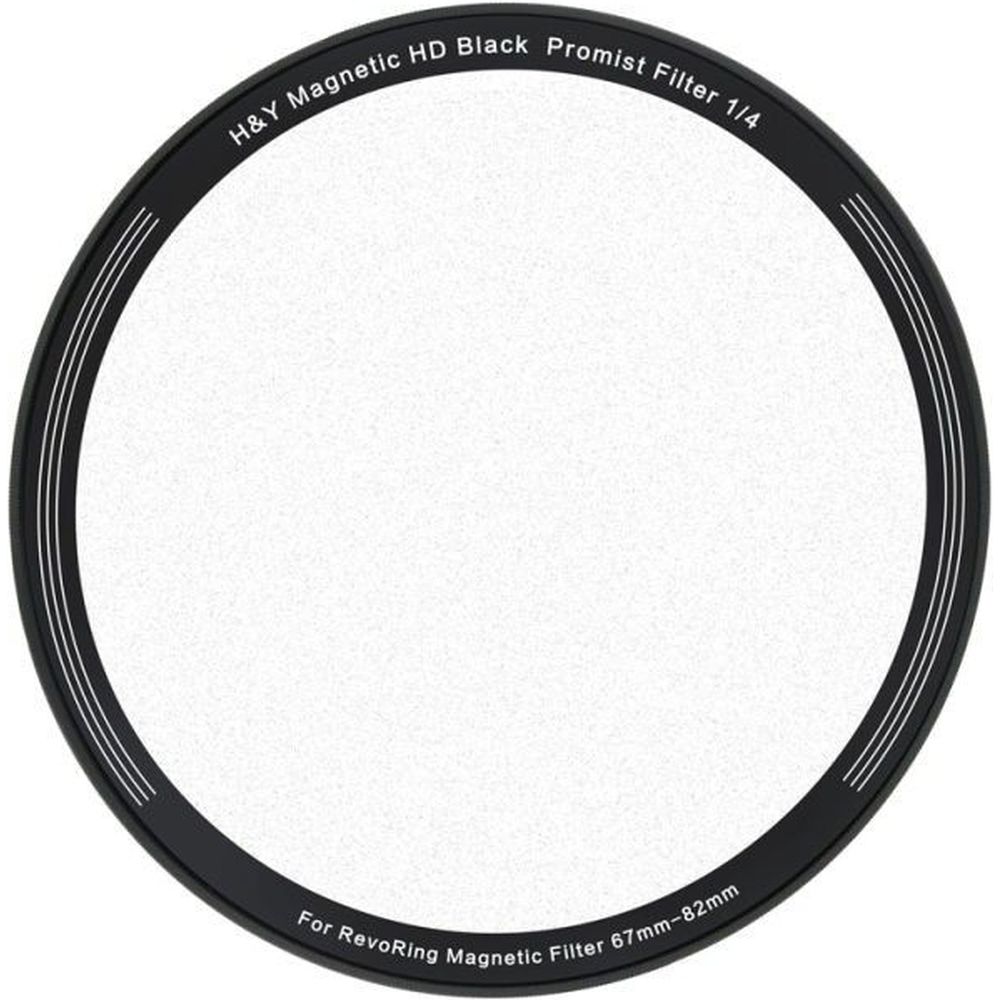 H&Y Black mist magnético 1/4 clip-filtro para RevoRing 67-82mm