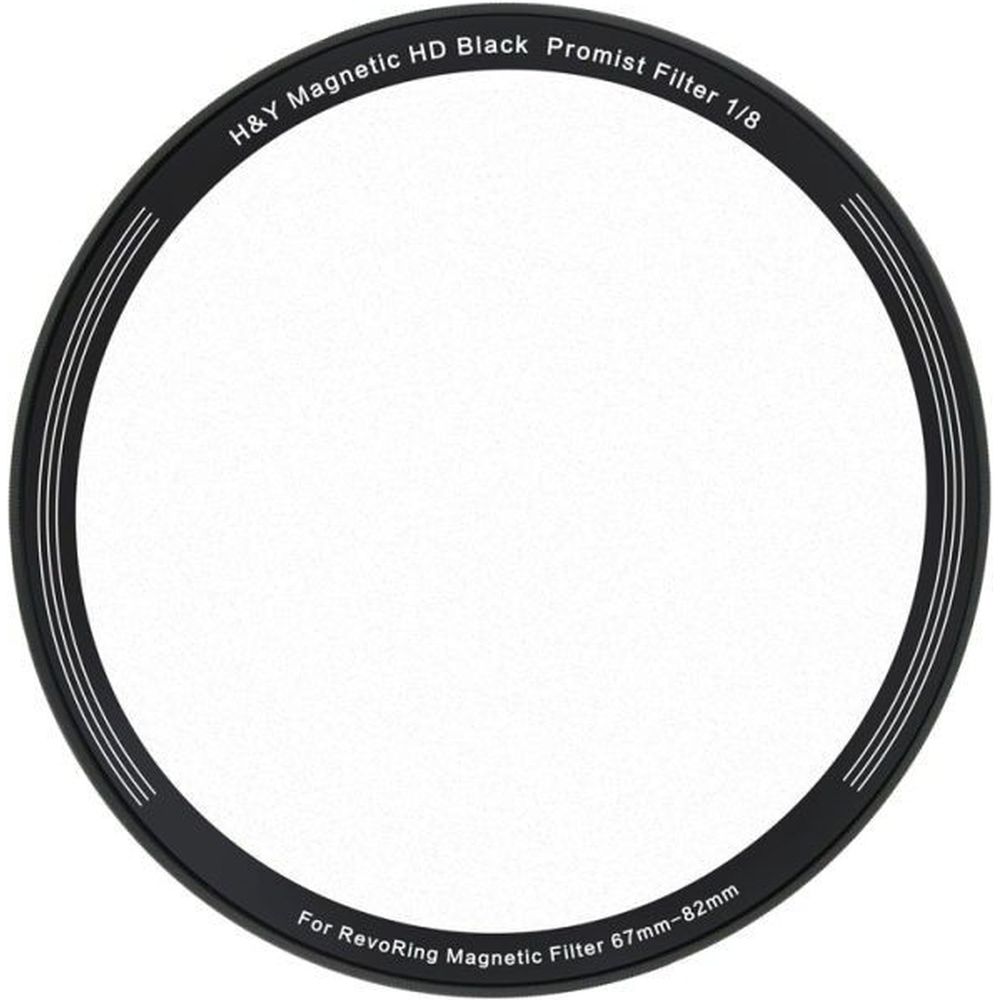 H&Y Black mist magnético 1/8 clip-filtro para RevoRing 67-82mm