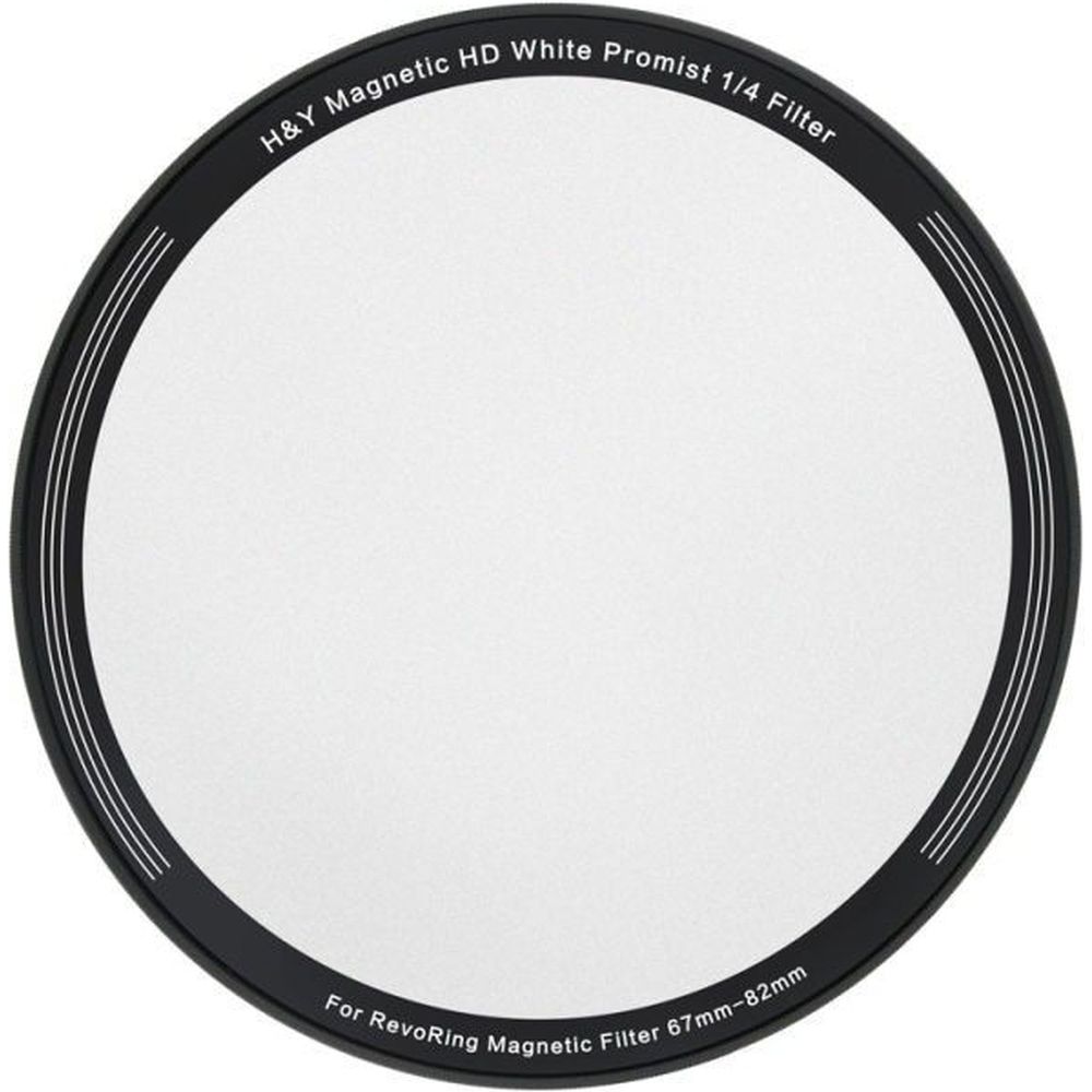 H&Y Filtre magnétique brouillard blanc 1/4 à clipser pour RevoRing 67-82mm