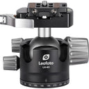 Leofoto Ranger LH-40LR 40mm Rotule à profil bas + pince à dégagement rapide NP-50