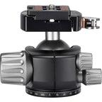 Leofoto Ranger LH-40LR 40mm Rotule à profil bas + pince à dégagement rapide NP-50