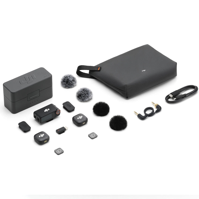 DJI Mic 3 (2 TX + 1 RX + Charging Case)