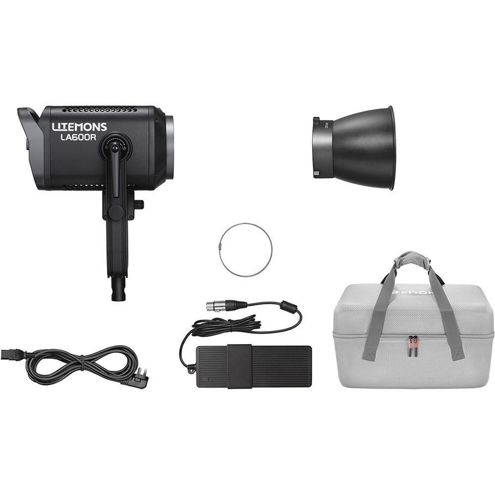 Godox Litemons LA600R RGB Luz de vídeo LED con bolsa de transporte (negra)
