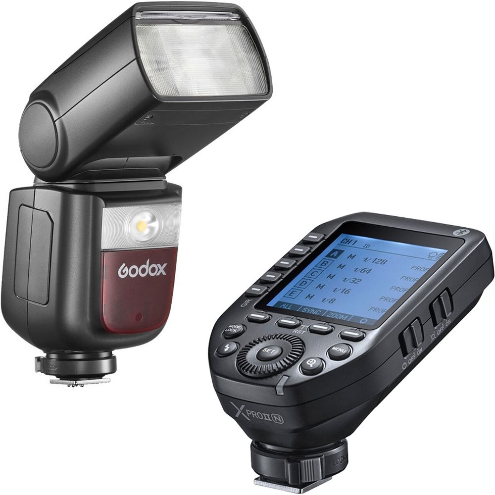 Godox Speedlite V860III Nikon X PRO II Kit disparador