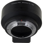 Fotodiox Pro Adattatore per obiettivo - Obiettivo Bronica S SLR per corpo macchina reflex Nikon F Attacco