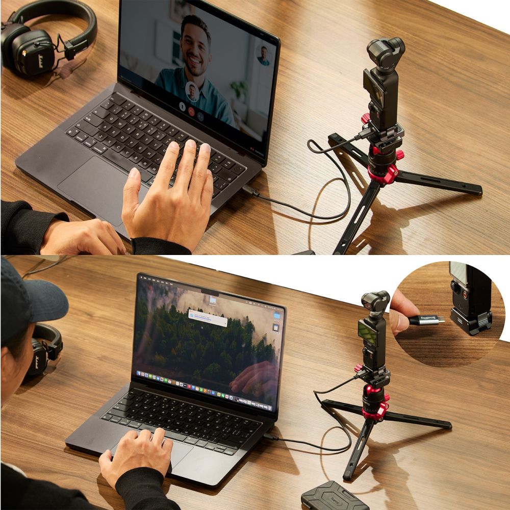 SmallRig 5376 Akku-Adapterplatte für DJI Osmo Pocket 3