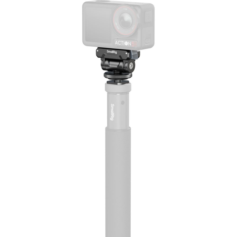 SmallRig 5436 Soporte de liberación rápida para DJI Osmo Action 5 Pro/4/3 con adaptador de zapata fría