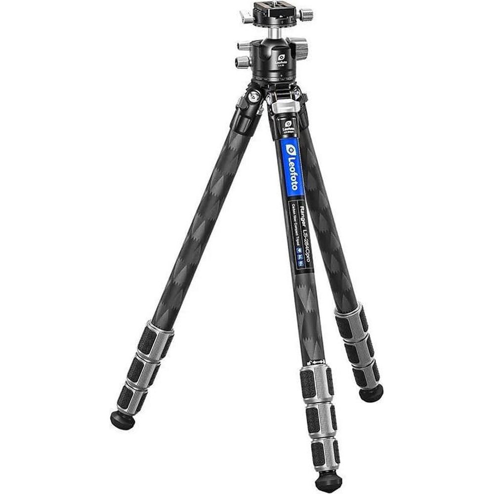 Leofoto LS-324C PRO Kit trépied en fibre de carbone + LH-40R