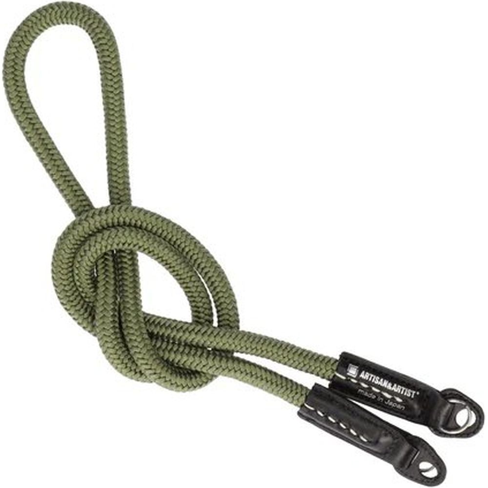 Artisan & Artist ACAM 301A Seiden-Kameragurt khaki
