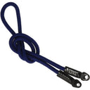 Artisan & Artist ACAM 301A Tracolla per fotocamera in seta blu navy