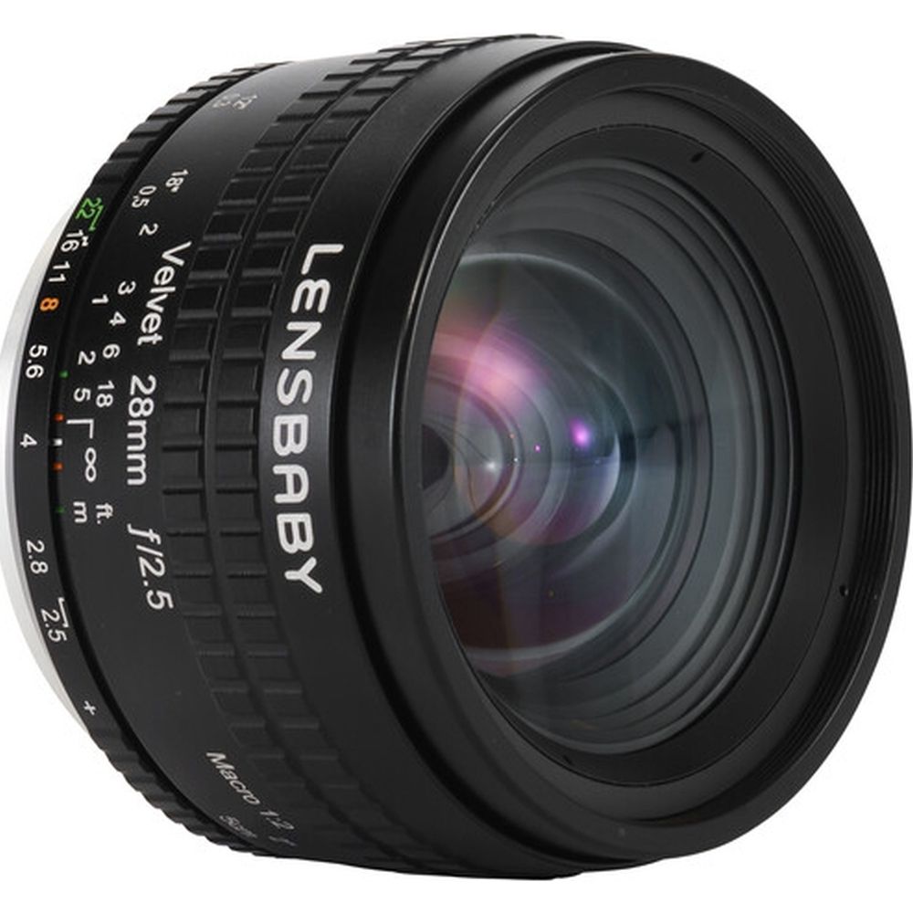 Lensbaby Velvet 28 attacco L