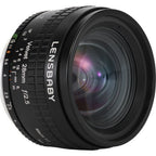 Lensbaby Velvet 28 attacco L