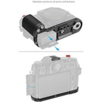 SmallRig 4783C Impugnatura a L in silicone per Fujifilm X-T50 (nero)