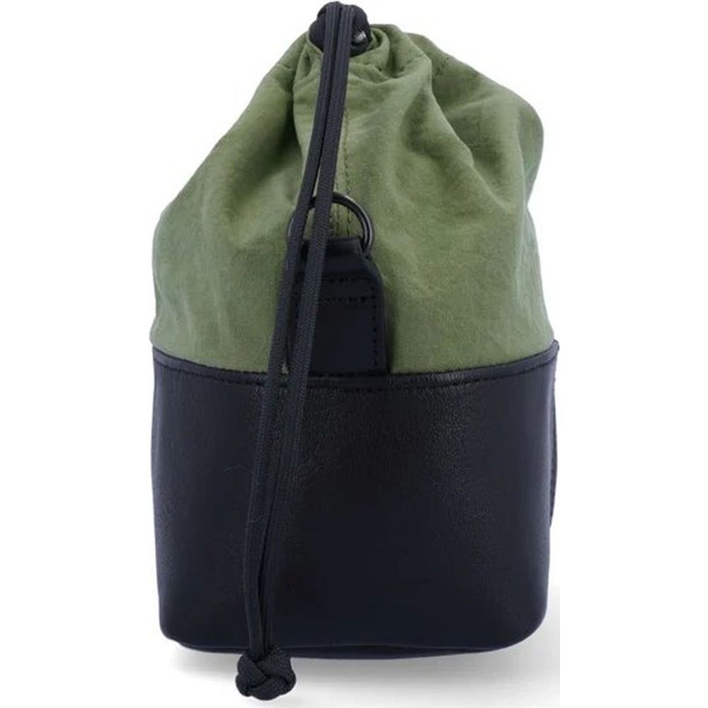 Artisan & Artist ACAM CP210 Kameratasche Leder/Stoff Schwarz-Khaki