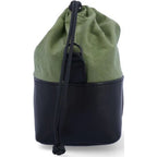 Artisan & Artist ACAM CP210 Kameratasche Leder/Stoff Schwarz-Khaki