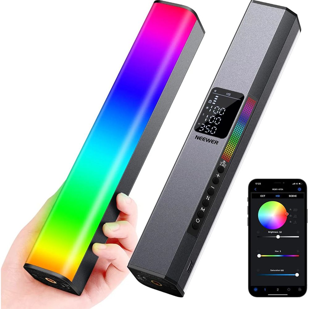Neewer Lampada magnetica LED RGB RGB1