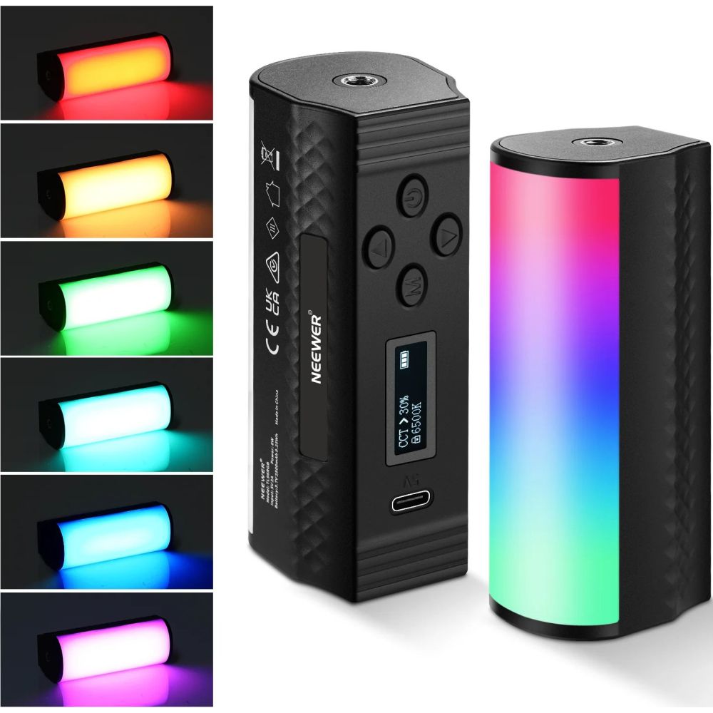 Neewer TL96 Lampada magnetica LED RGB