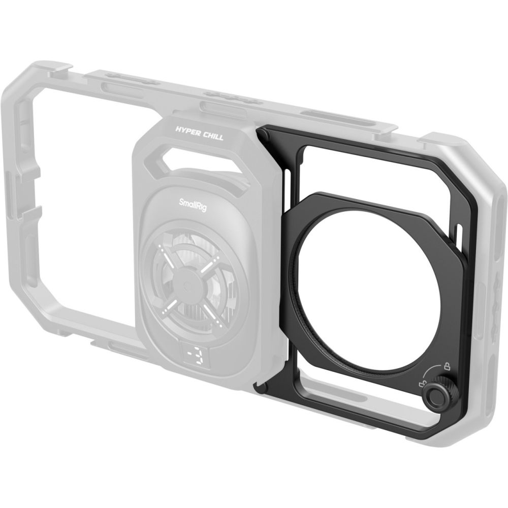 SmallRig 5277 Adattatore per filtro filettato da 67mm con paraluce staccabili per gabbia universale per telefono (4299B)