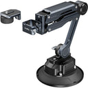SmallRig 5507 Soporte amortiguador con ventosa electrónica para DJI Osmo Pocket 3 / GoPro HERO13 Negro / Insta360 X4
