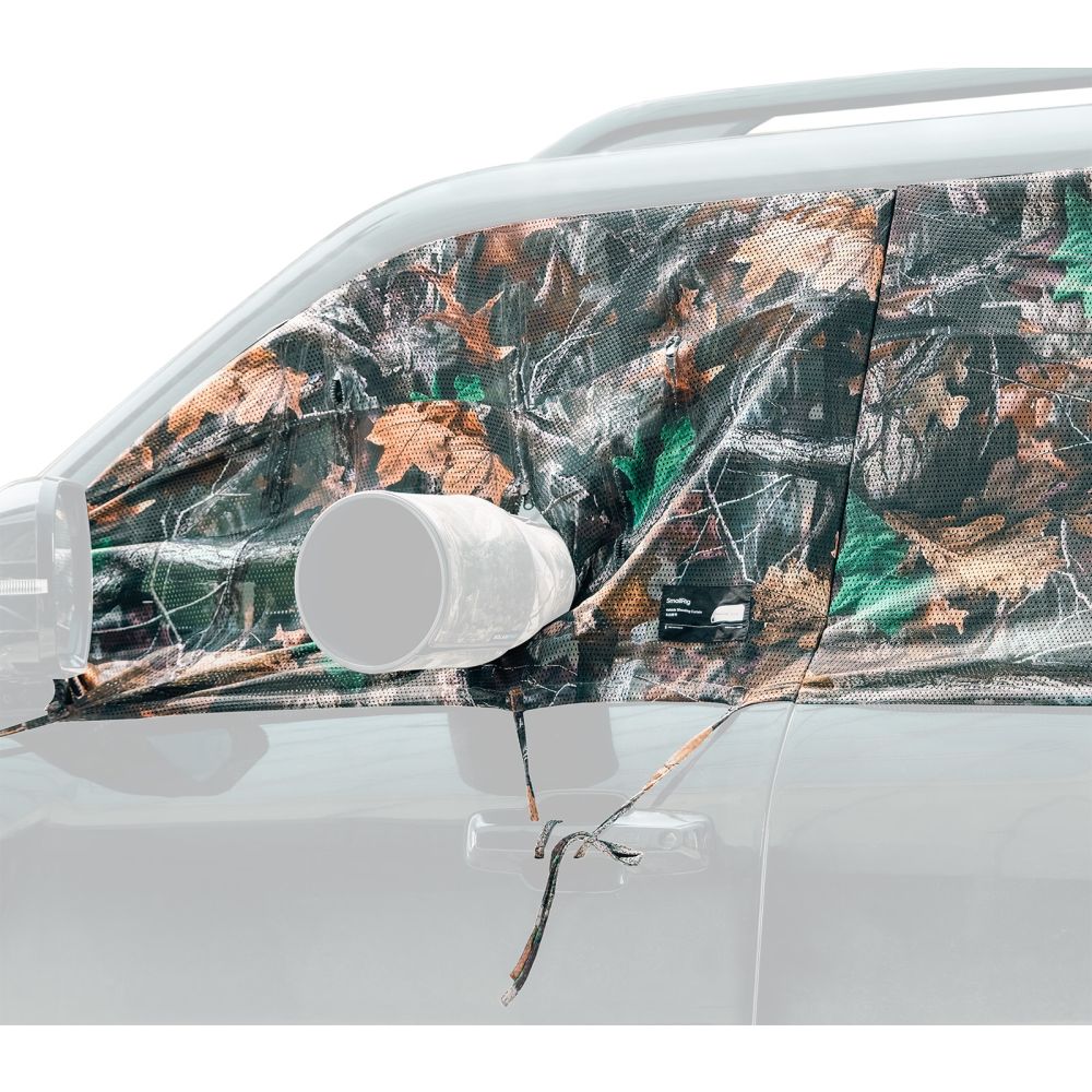 SmallRig 5499 Left-Side Vehicle Shooting Curtain Set (Front & Rear)