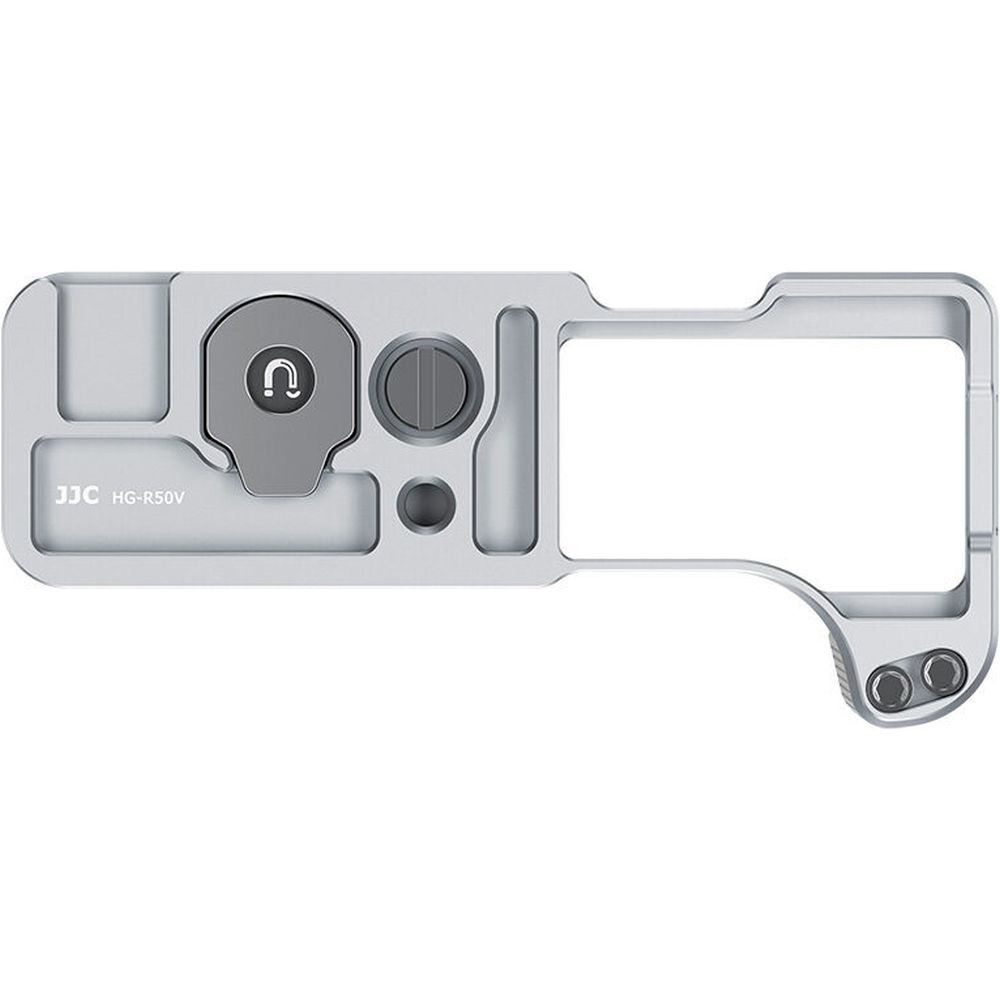JJC HG-R50V Empuñadura para cámara Canon EOS R50 V, color plata