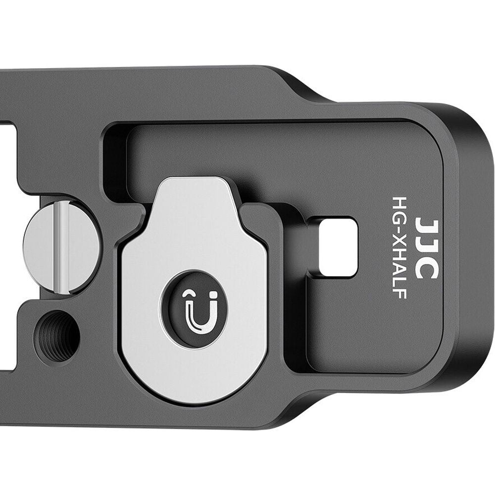 JJC HG-XHALF Empuñadura para cámara Fuji X Half, gris oscuro