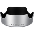 JJC LH-63C Pare-soleil pour objectif Canon, argent