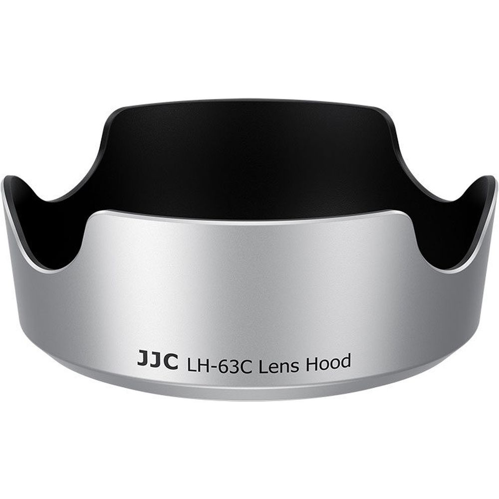 JJC LH-63C Pare-soleil pour objectif Canon, argent
