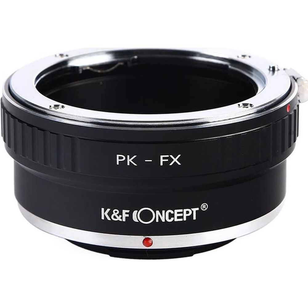 K&F Adaptador de objetivo Pentax K - Fujifilm X