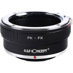 K&F Adaptador de objetivo Pentax K - Fujifilm X