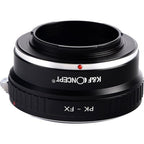 K&F Adaptador de objetivo Pentax K - Fujifilm X