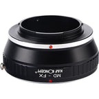 K&F Adaptateur d'objectif Minolta MD - Fujifilm X