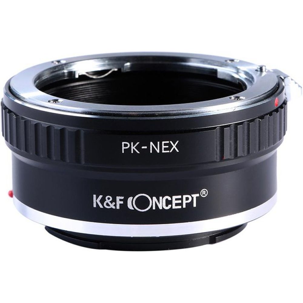 K&F Adaptador de objetivo Pentax K a montura Sony E