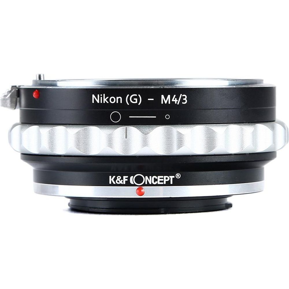 K&F Adaptador de objetivo Nikon F (tipo G) - Micro 4/3