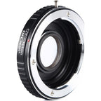 K&F Adaptateur d'objectif Contax Yashica - Nikon F (avec lentille)