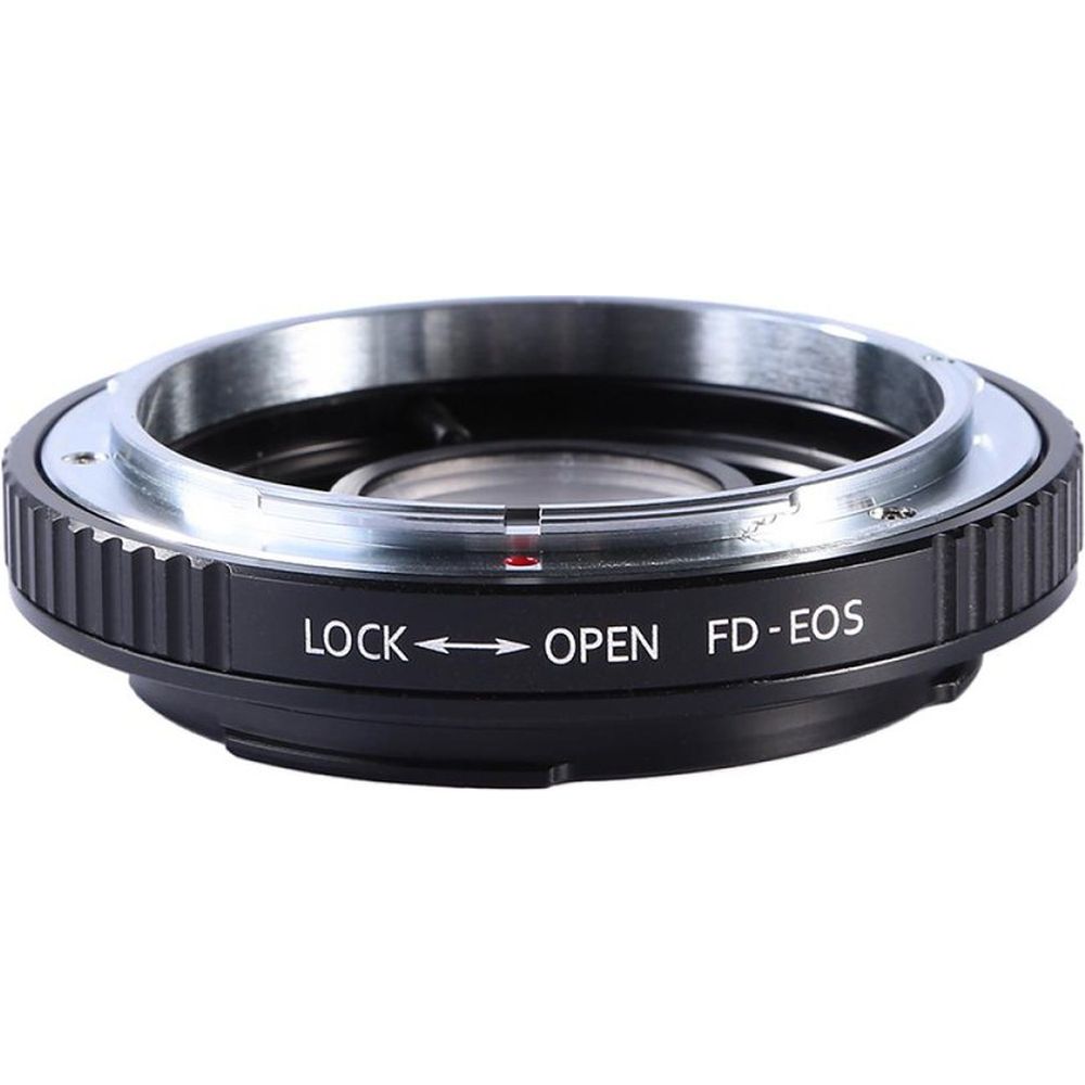 K&F Adaptador de objetivo Canon FD - Canon EOS (EF / EF-S) (con cristal)