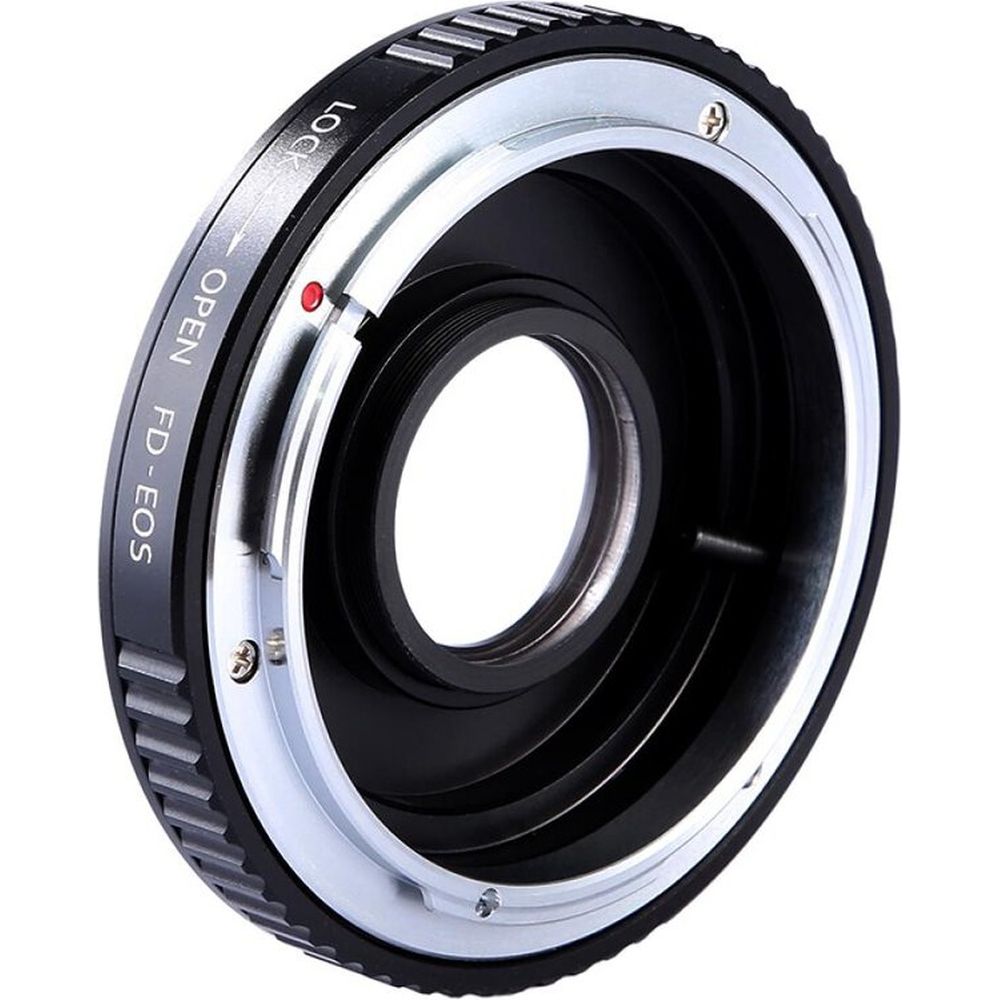 K&F Adaptador de objetivo Canon FD - Canon EOS (EF / EF-S) (con cristal)