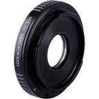 K&F Adaptador de objetivo Canon FD - Canon EOS (EF / EF-S) (con cristal)