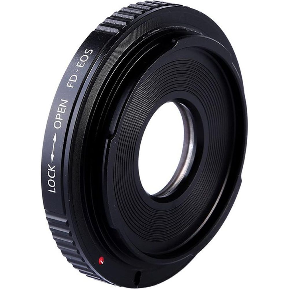 K&F Adaptador de objetivo Canon FD - Canon EOS (EF / EF-S) (con cristal)