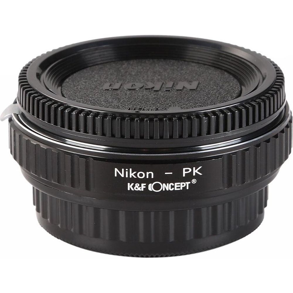 K&F Adaptador de objetivo Nikon F - Pentax K (con cristal)