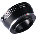 K&F Adaptateur d'objectif Nikon F - Fujifilm X