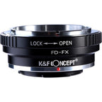 K&F Adaptateur d'objectif Canon FD - Fujifilm X