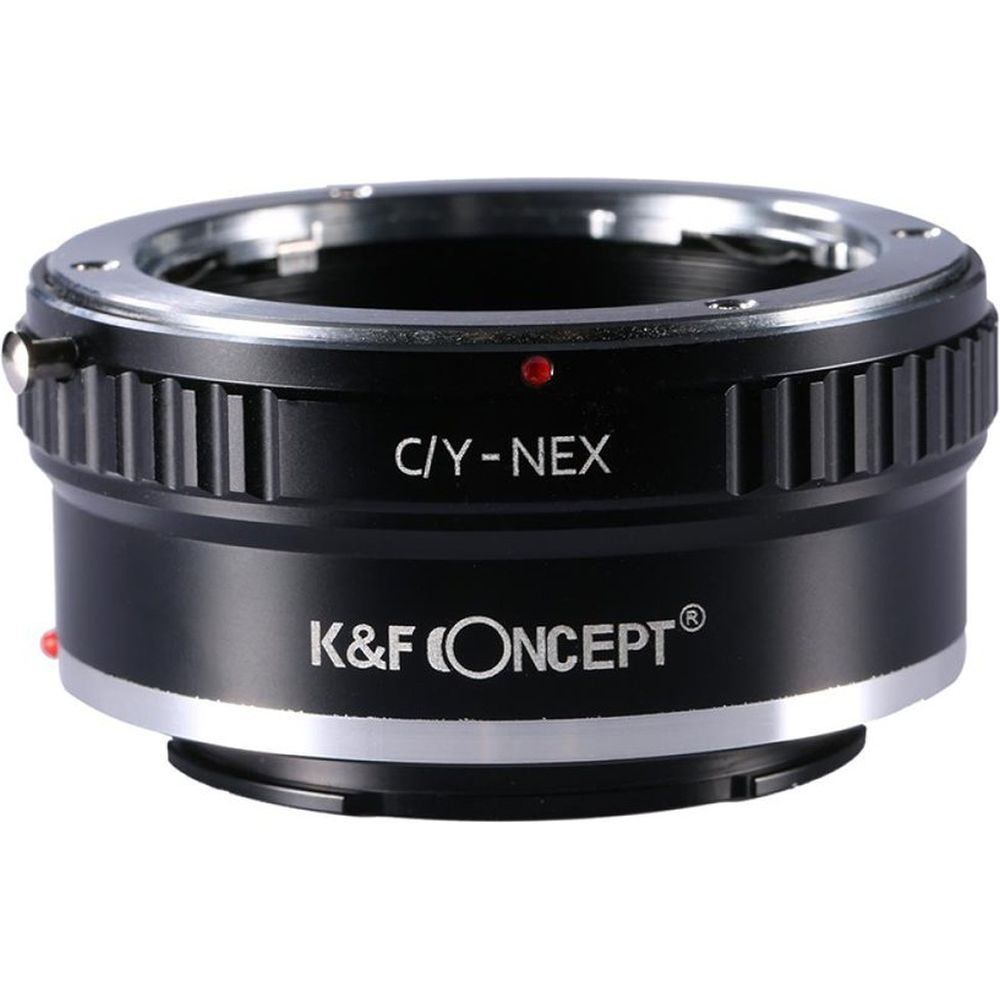 K&F Adaptador de objetivo Contax Yashica - Montura Sony E