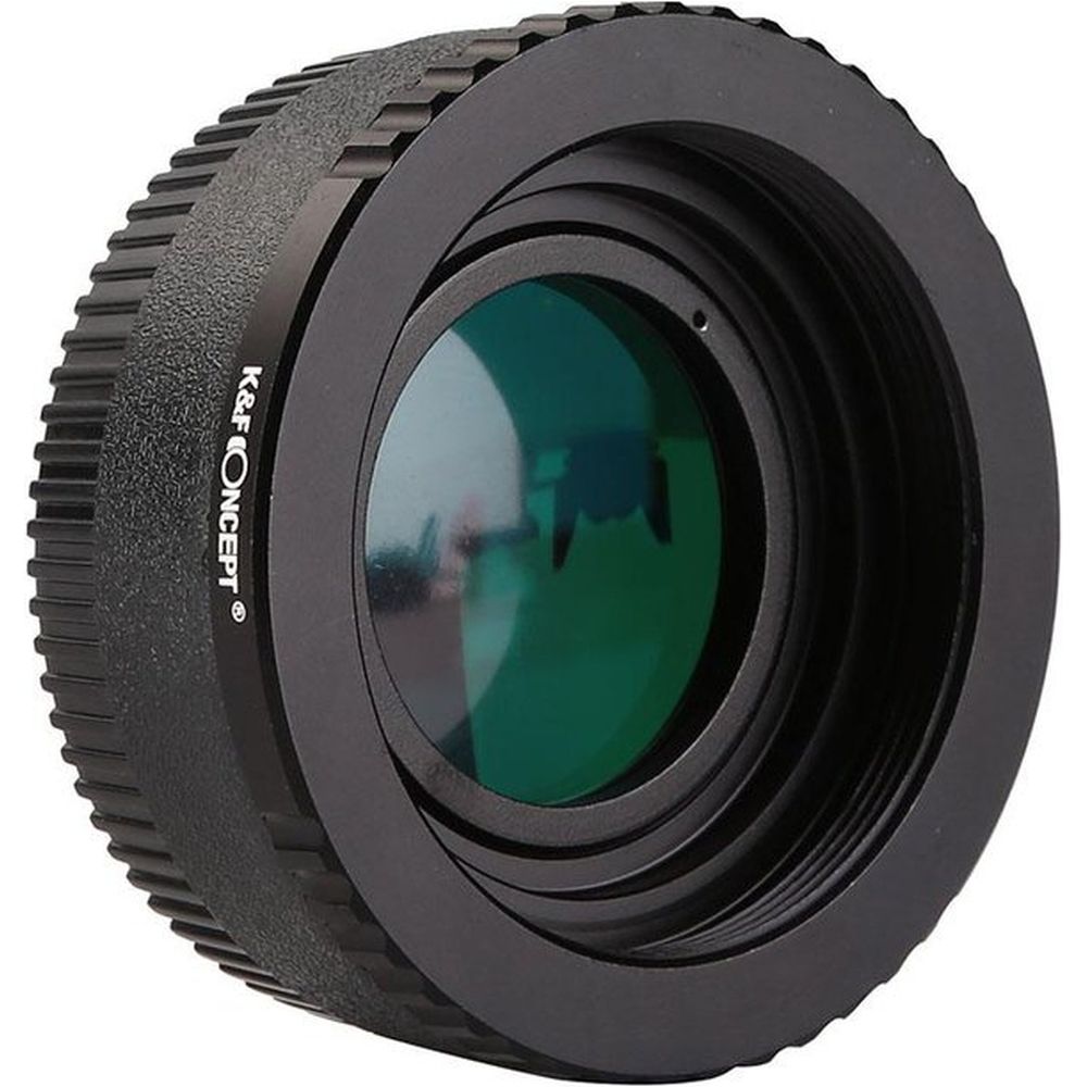 K&F Adaptateur d'objectif M42 - Nikon F (avec lentille)